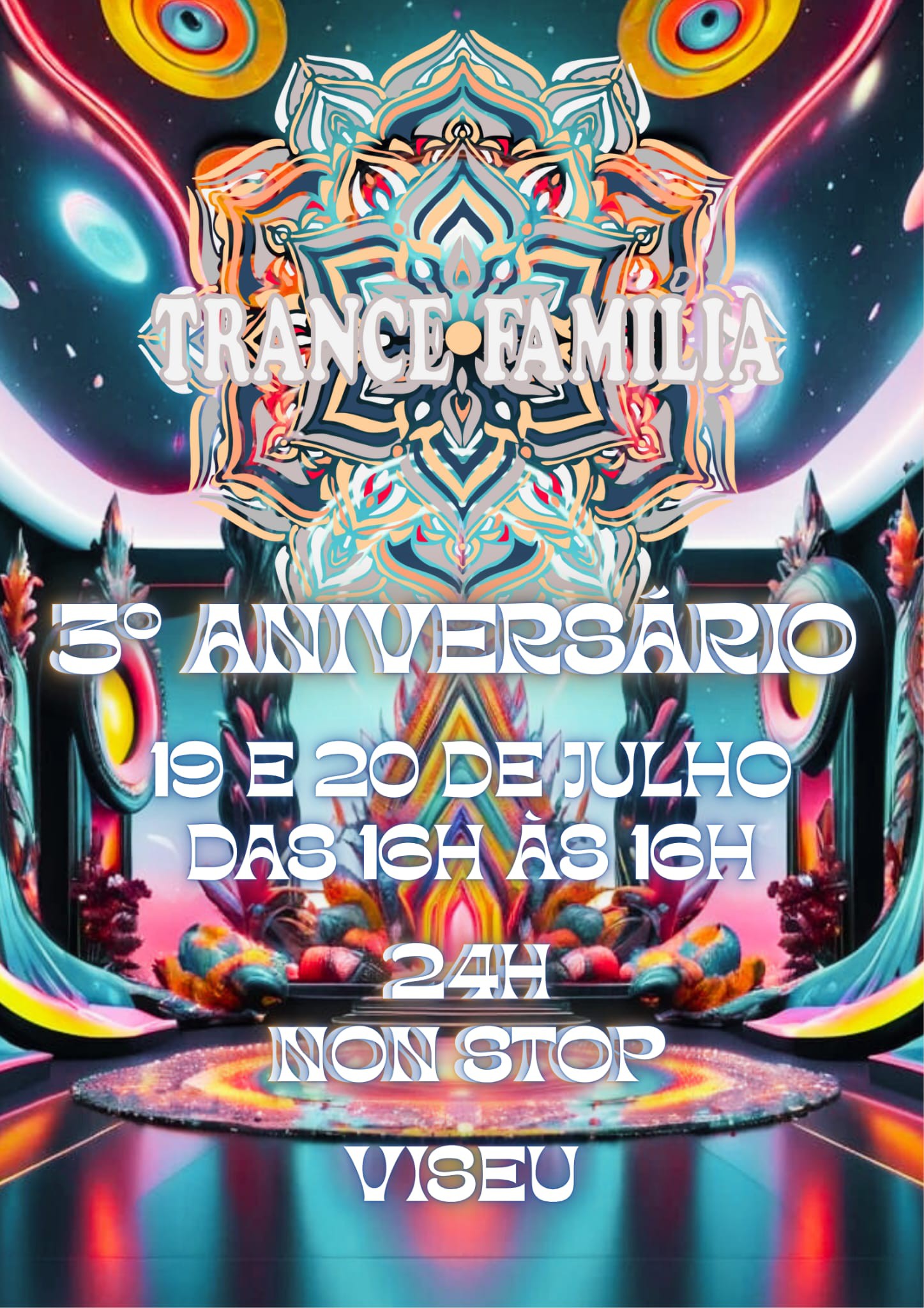 3°edição Aniversário trance família