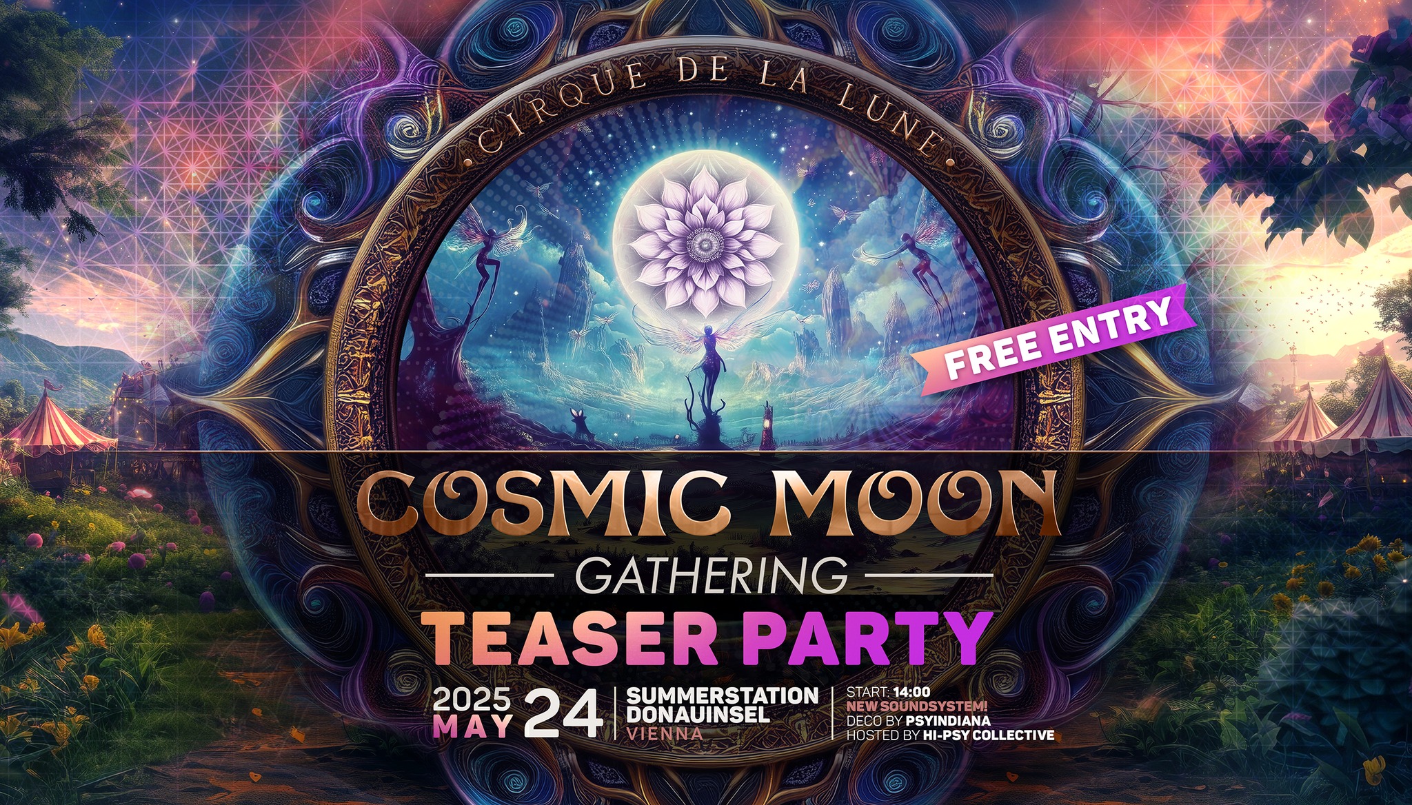 Cosmic Moon Teaser Party