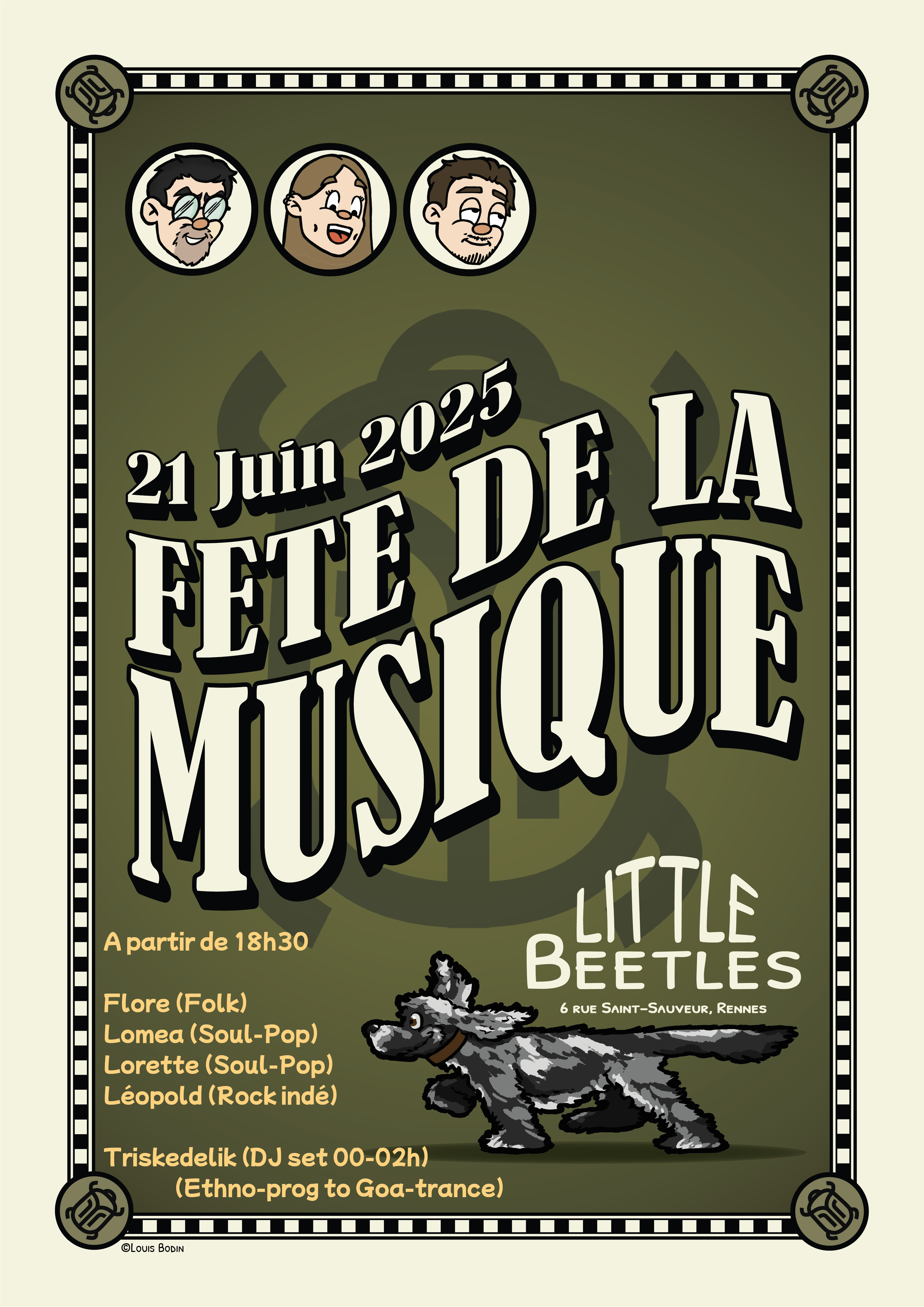 Triskedelik. Fête de la Musique au Little Beetles