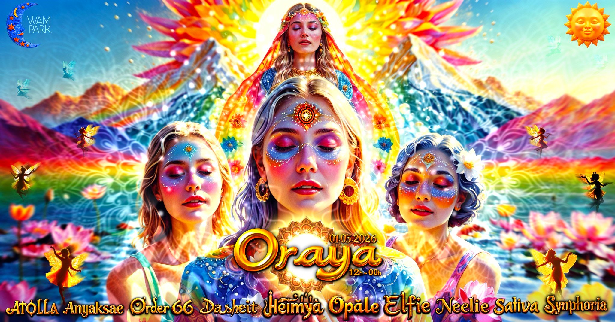 Oraya – Open Air Chill out, techno and psytrance