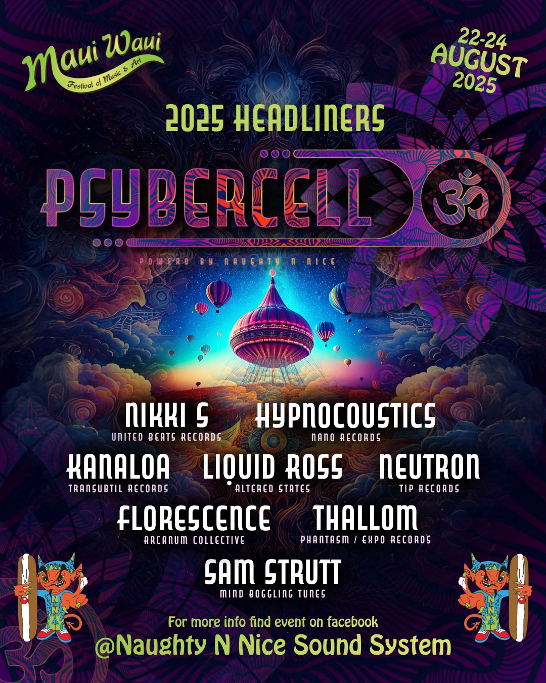 Psybercell@Maui Waui Festival 2025