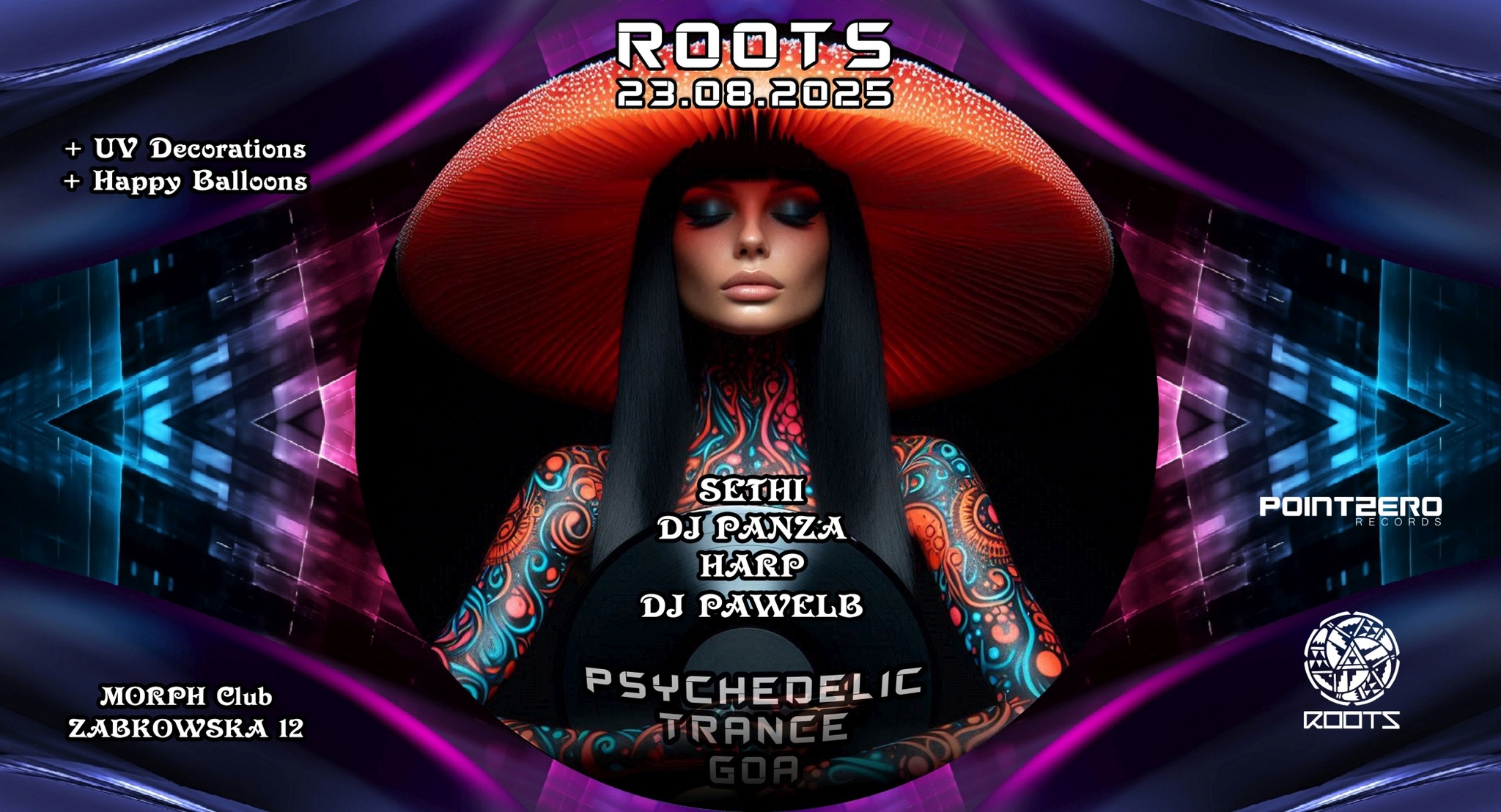 Roots : Psychedelic Trance Rave in Warsaw