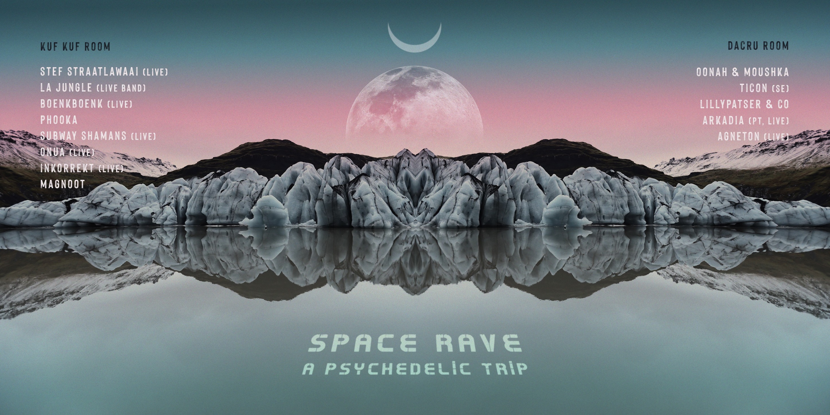SPACE RAVE – A psychedelic trip – By Dacru Records & KUF KUF