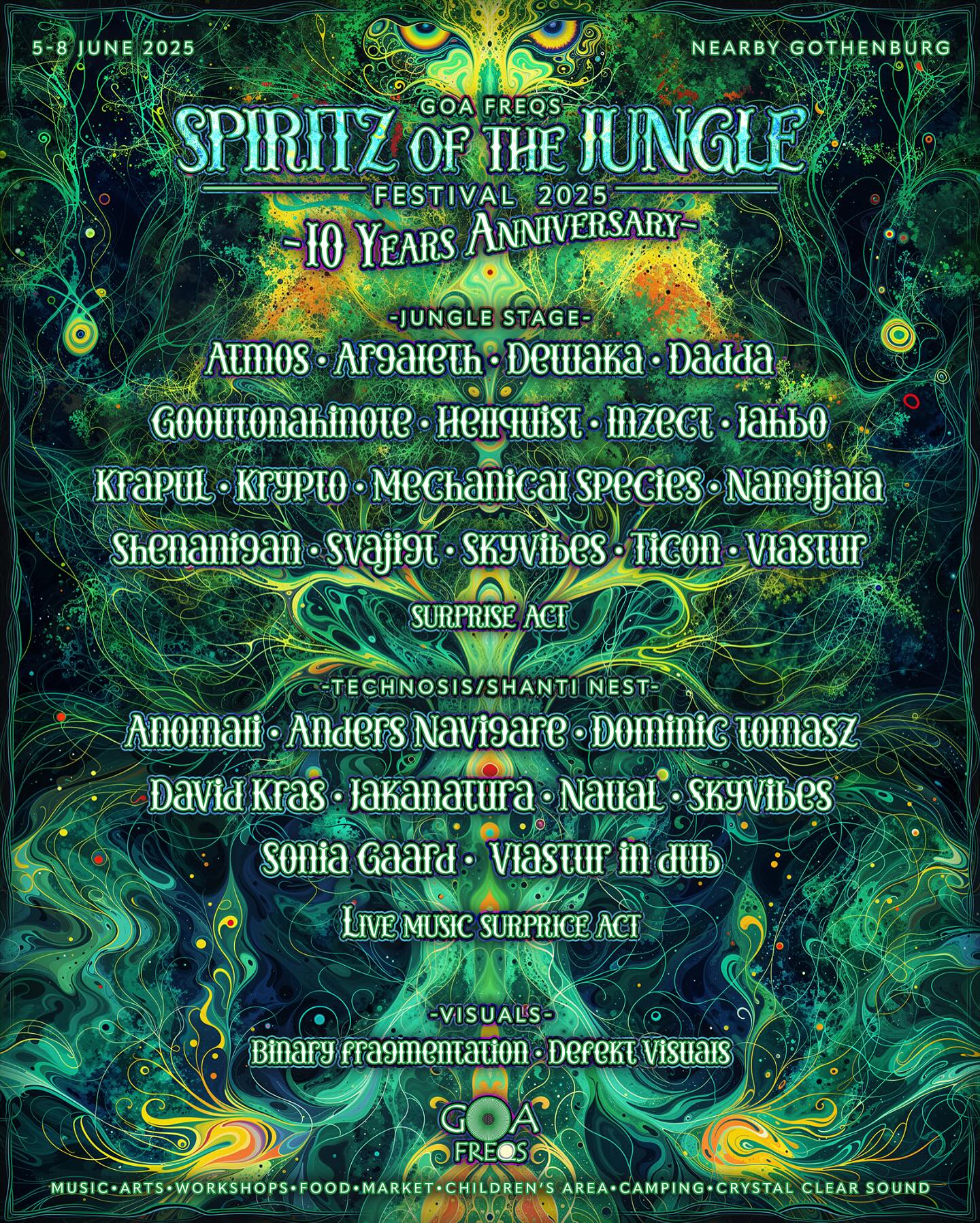 Spiritz of the jungle festival 2025